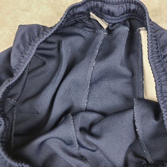 Vintage Nike‎ Shorts Men Size Xl Blue Drawstrings  Basketball Swoosh Oversize - Picture 8 of 10